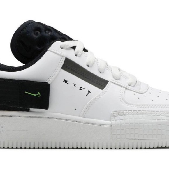 nike air force low type white